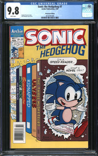 Sonic The Hedgehog (1993) #  7 Newsstand Edition CGC 9.8 NM/MT