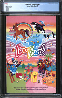 Sonic The Hedgehog (1993) #  7 Newsstand Edition CGC 9.8 NM/MT