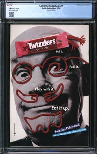 Sonic The Hedgehog (1993) # 27 Newsstand Edition CGC 9.8 NM/MT