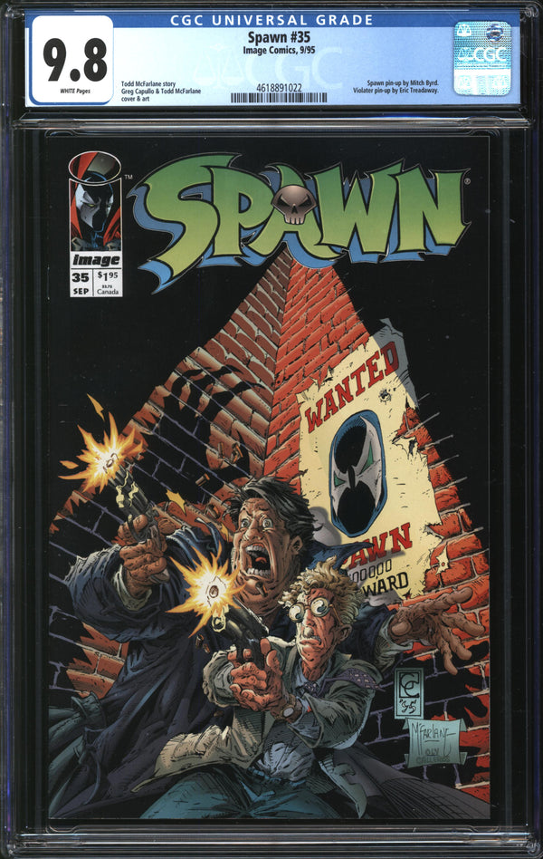 Spawn (1992) # 35 CGC 9.8 NM/MT