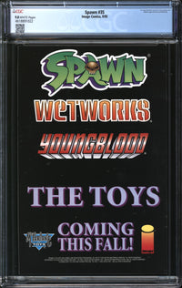 Spawn (1992) # 35 CGC 9.8 NM/MT