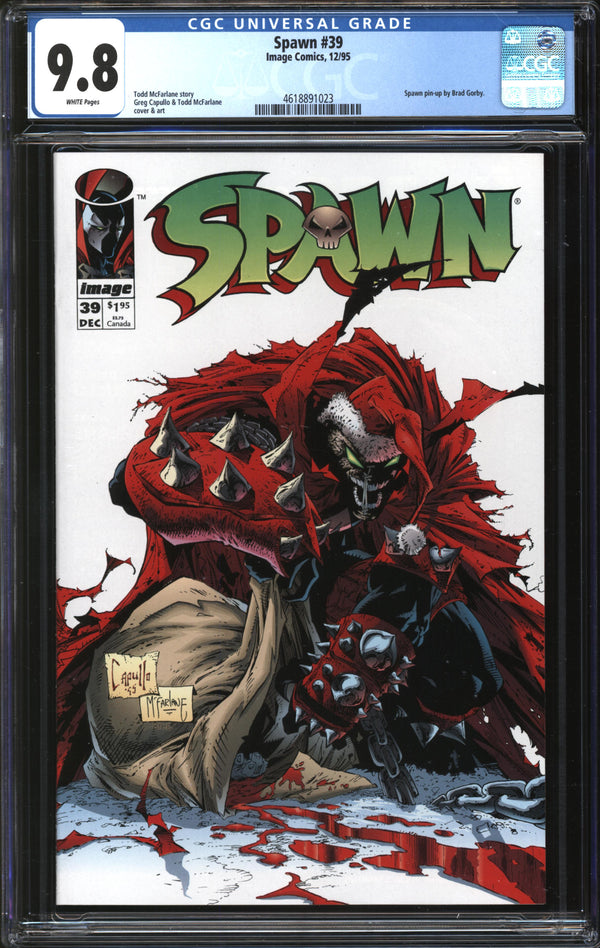 Spawn (1992) # 39 CGC 9.8 NM/MT