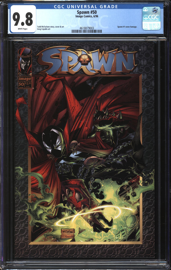 Spawn (1992) # 50 CGC 9.8 NM/MT