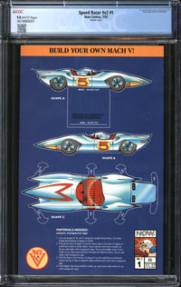 Speed Racer (1992) #1 Variant Cover CGC 9.8 NM/MT