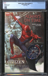 Spider-Gwen: Ghost Spider (2018) #1 Animation Edition CGC 9.8 NM/MT