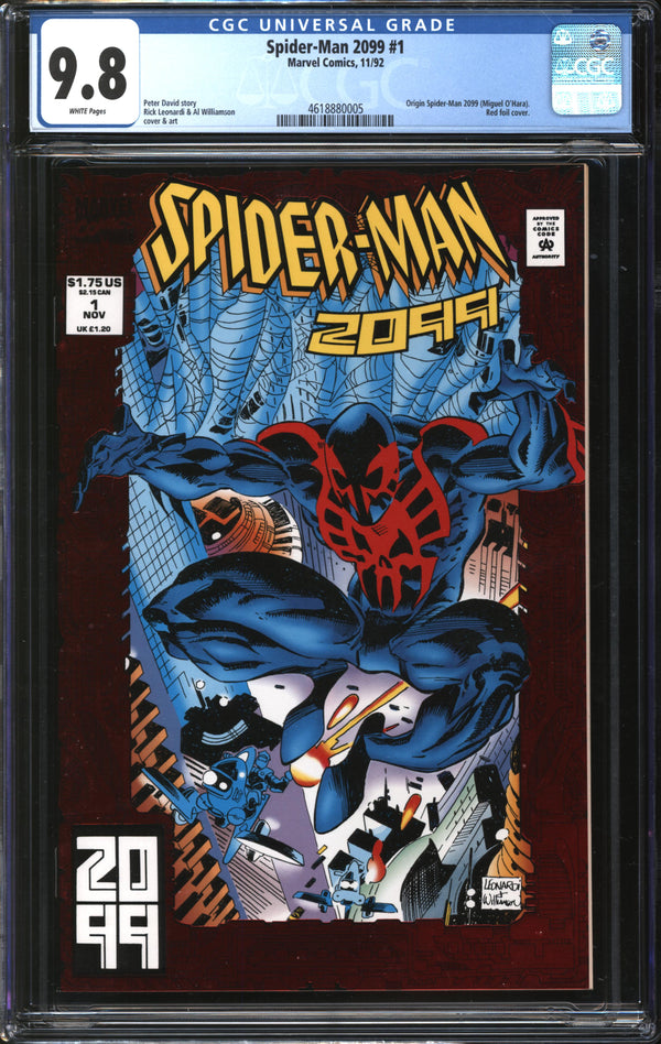 Spider-Man 2099 (1992) # 1 CGC 9.8 NM/MT