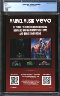 Spider-Men: Double Trouble (2023) #1 Chrissie Zullo Variant CGC 9.8 NM/MT