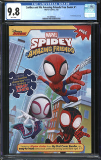 Spidey And His Amazing Friends Free Comic (2022) #1 CGC 9.8 NM/MT