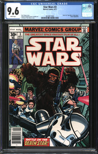 Star Wars (1977) #3 CGC 9.6 NM+