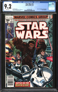 Star Wars (1977) #3 CGC 9.2 NM-