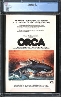 Star Wars (1977) #3 CGC 9.2 NM-