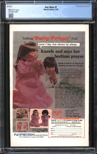 Star Wars (1977) #7 CGC 9.8 NM/MT