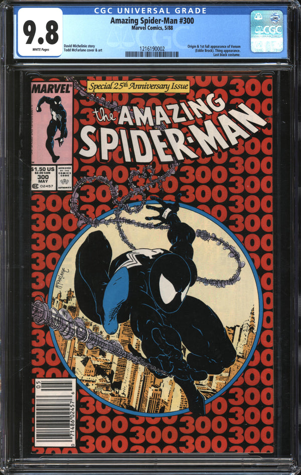 Amazing Spider-Man (1963) #300 Newsstand Edition CGC 9.8 NM/MT