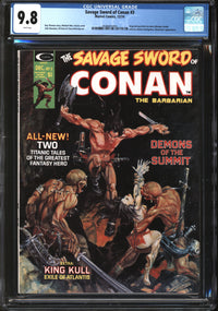 Savage Sword Of Conan (1974) #  3 CGC 9.8 NM/MT