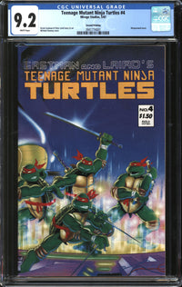 Teenage Mutant Ninja Turtles (1984) # 4 Second Printing CGC 9.2 NM-