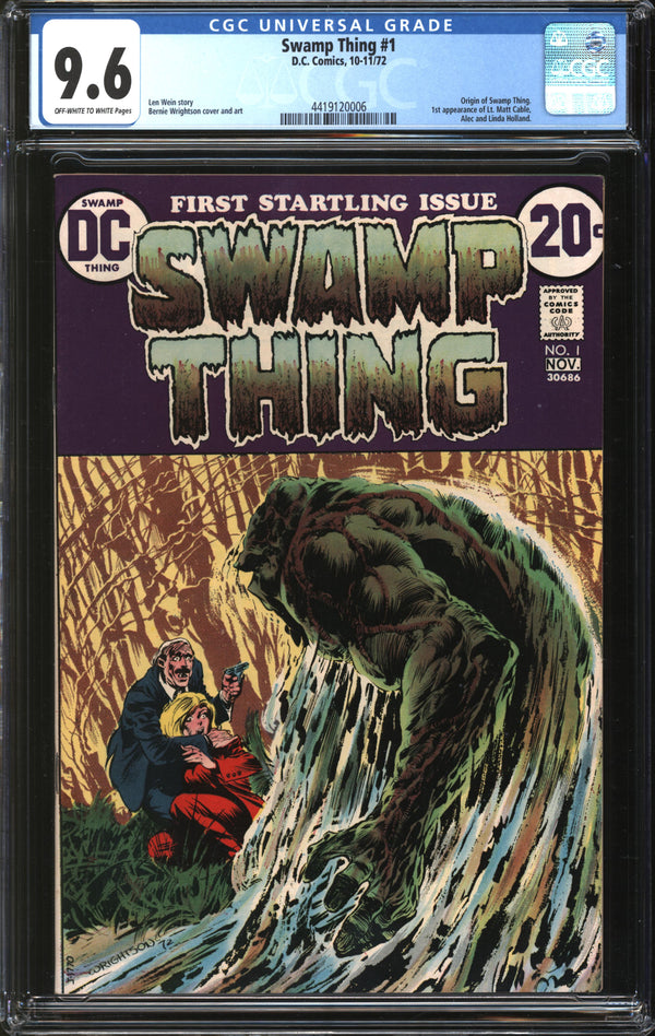 Swamp Thing (1972) # 1 CGC 9.6 NM+