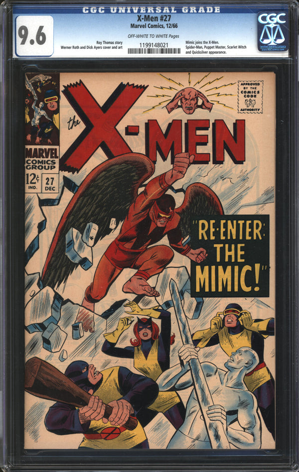X-Men (1963) # 27 CGC 9.6 NM+