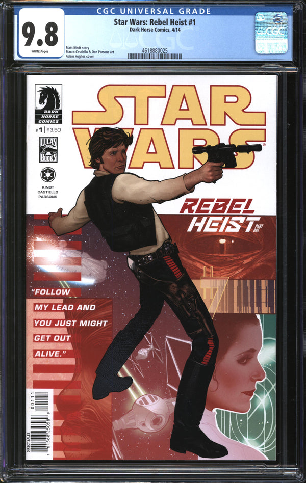 Star Wars: Rebel Heist (2014) #1 CGC 9.8 NM/MT