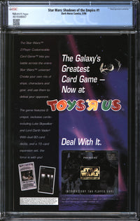 Star Wars: Shadows Of The Empire (1996) #1 CGC 9.8 NM/MT