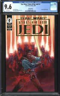 Star Wars: Tales Of The Jedi (1994) #1 Special Gold Foil Edition CGC 9.6 NM+