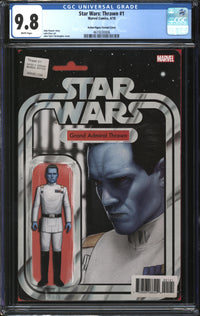 Star Wars: Thrawn (2018) #1 Action Figure Variant Cover CGC 9.8 NM/MT