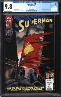 Superman (1987) # 75 CGC 9.8 NM/MT