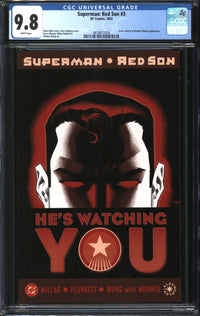 Superman: Red Son (2003) #3 CGC 9.8 NM/MT