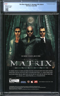 Star Wars: Episode III - Revenge Of The Sith (2005) #4 CGC 9.8 NM/MT