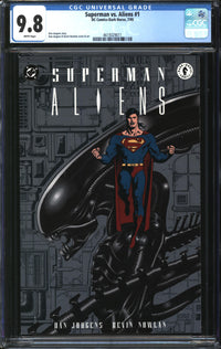 Superman Vs. Aliens (1995) #1 CGC 9.8 NM/MT