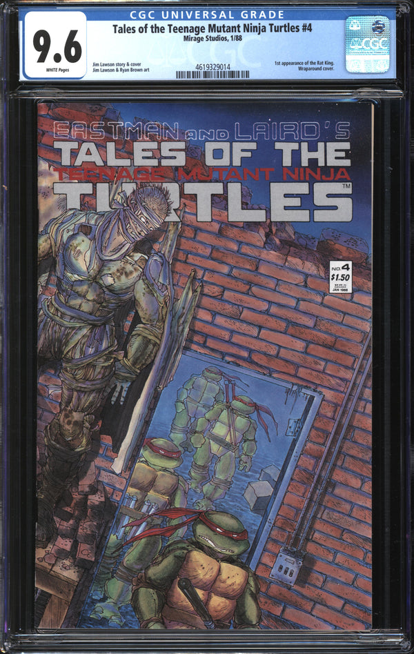 Tales Of The Teenage Mutant Ninja Turtles (1987) #4 CGC 9.6 NM+