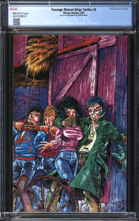 Teenage Mutant Ninja Turtles (1984) # 4 Second Printing/Manufacturing Error CGC 9.6 NM+