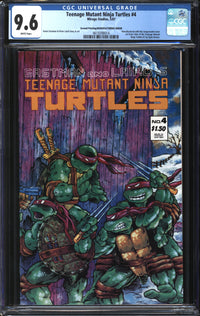 Teenage Mutant Ninja Turtles (1984) # 4 Second Printing/Manufacturing Error CGC 9.6 NM+