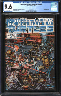 Teenage Mutant Ninja Turtles (1984) # 5 CGC 9.6 NM+