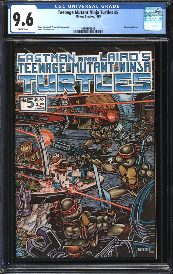 Teenage Mutant Ninja Turtles (1984) # 5 CGC 9.6 NM+