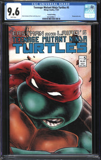 Teenage Mutant Ninja Turtles (1984) # 5 Second Printing CGC 9.6 NM+