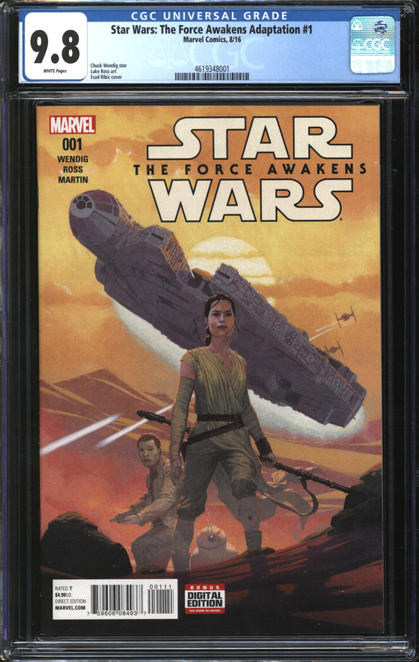 Star Wars: The Force Awakens Adaptation (2016) #1 CGC 9.8 NM/MT