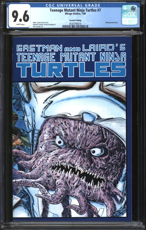 Teenage Mutant Ninja Turtles (1984) # 7 Second Printing CGC 9.6 NM+