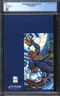 Teenage Mutant Ninja Turtles (1984) # 7 Second Printing CGC 9.6 NM+