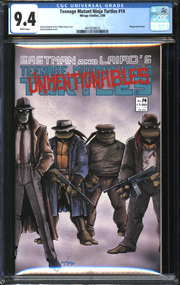 Teenage Mutant Ninja Turtles (1984) #14 CGC 9.4 NM