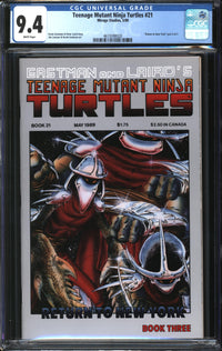 Teenage Mutant Ninja Turtles (1984) #21 CGC 9.4 NM