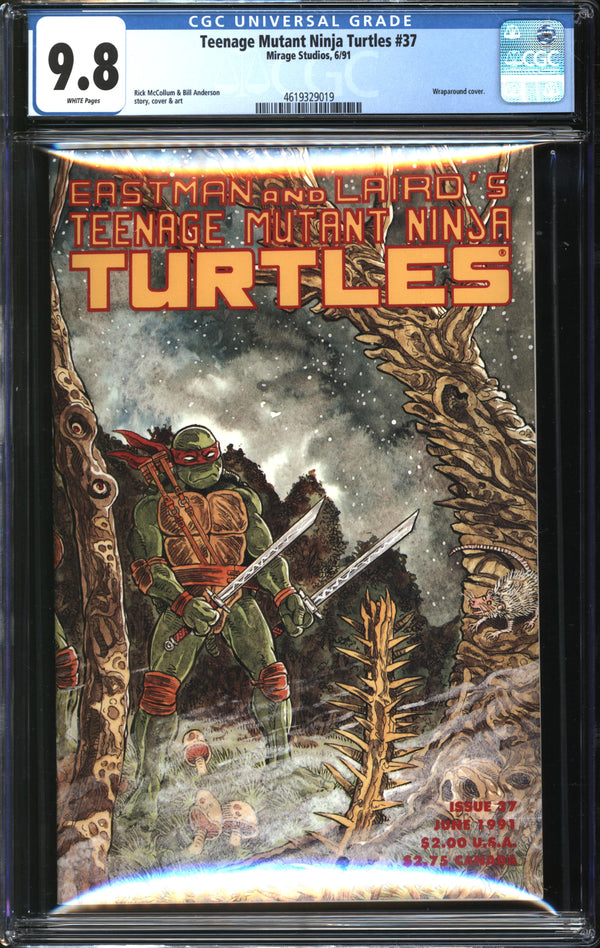 Teenage Mutant Ninja Turtles (1984) #37 CGC 9.8 NM/MT