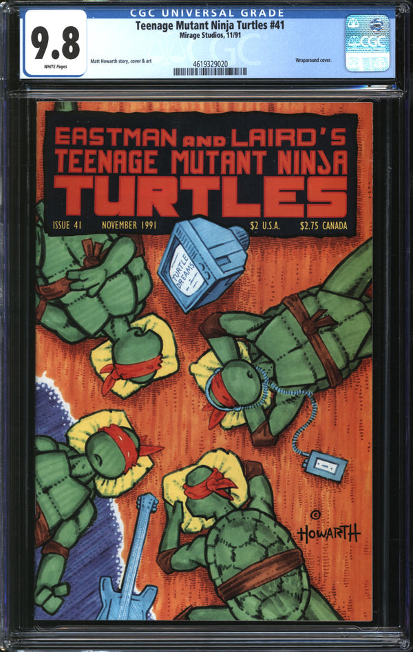 Teenage Mutant Ninja Turtles (1984) #41 CGC 9.8 NM/MT
