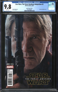 Star Wars: The Force Awakens Adaptation (2016) #3 Movie Variant Cover CGC 9.8 NM/MT