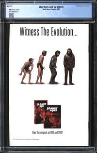 Star Wars: Jedi Vs. Sith (2001) #6 CGC 9.8 NM/MT