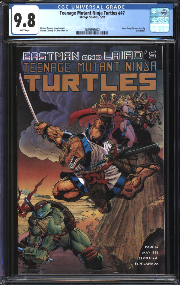 Teenage Mutant Ninja Turtles (1984) #47 CGC 9.8 NM/MT