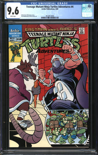 Teenage Mutant Ninja Turtles Adventures (1989) # 4 CGC 9.6 NM+