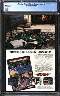 Teenage Mutant Ninja Turtles Adventures (1989) # 4 CGC 9.6 NM+