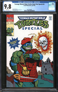 Teenage Mutant Ninja Turtles Giant Size Special (1993) # 6 CGC 9.8 NM/MT