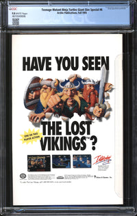 Teenage Mutant Ninja Turtles Giant Size Special (1993) # 6 CGC 9.8 NM/MT