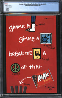 Teenage Mutant Ninja Turtles Giant Size Special (1993) # 9 CGC 9.8 NM/MT